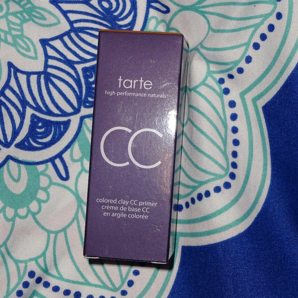 New Tarte colored clay CC primer in Tan